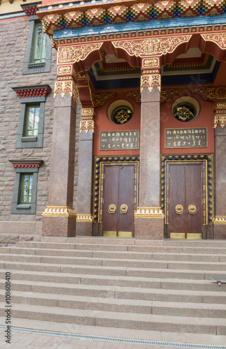 Fragment of a Buddhist temple 