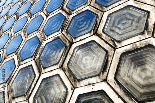 Hexagonal Glass Brick photo