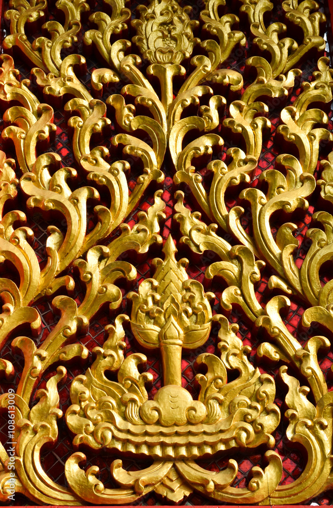 Fototapeta premium pattern in traditional Thai style