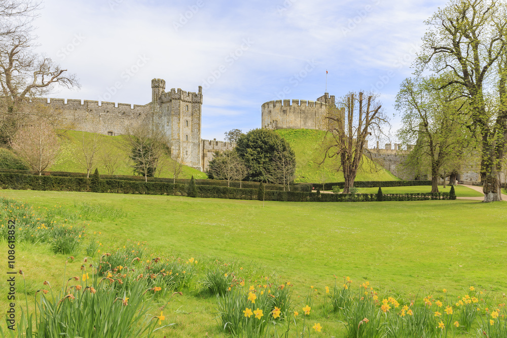 Historical landmark around Arundel Castle