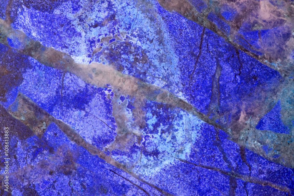 Obraz premium makro niebieski tekstury jaspisu