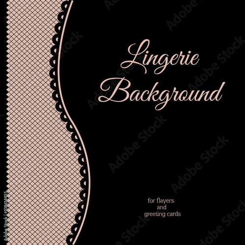 Vintage Lingerie Textured Background