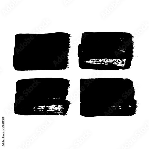 Broad brush strokes.