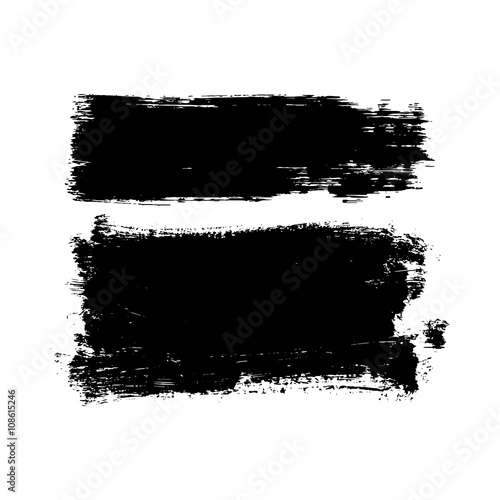 Broad brush strokes.