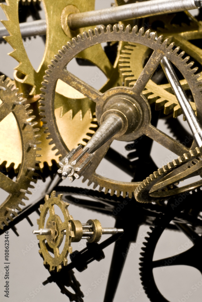 Close up of cogs Close up of cogs