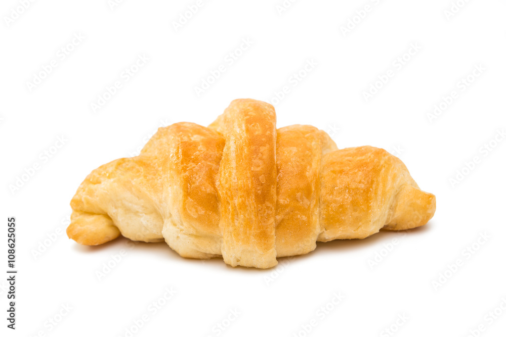 Fresh Croissant Isolated