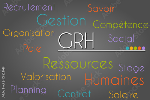 Nuage de mots : GRH