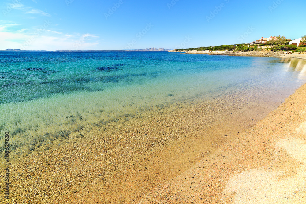 Cala del Faro on a clear day