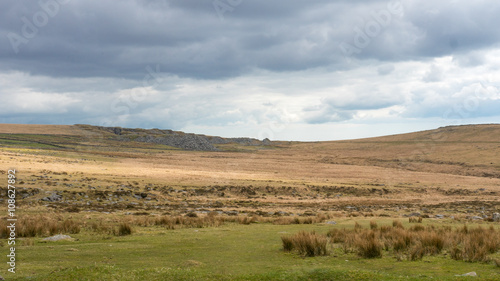 A landscape photograph of the moors of devon and cornwall