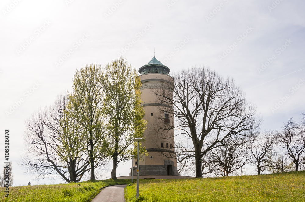 Basel, Stadt, Basel-Stadt, Wasserturm, Aussichtsturm, Bruderholz ...