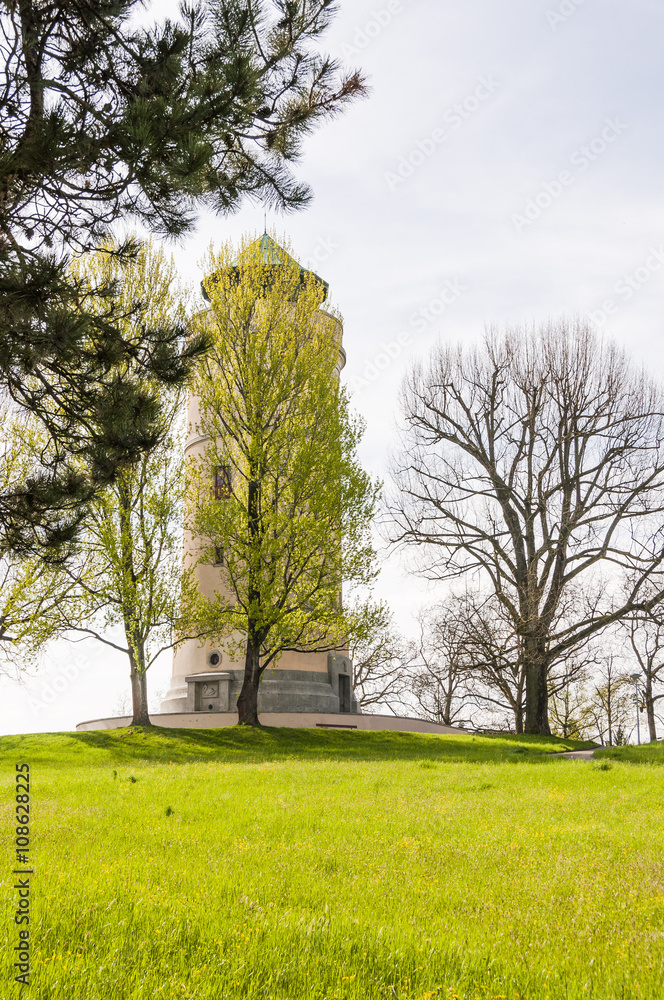 Basel, Basel-Stadt, Stadt, Bruderholz, Wasserturm, Aussichtsturm ...