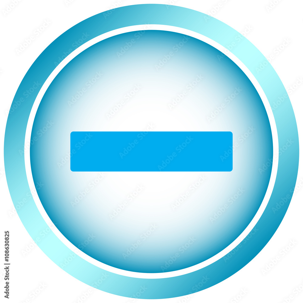 Icon light minus Icon light minus