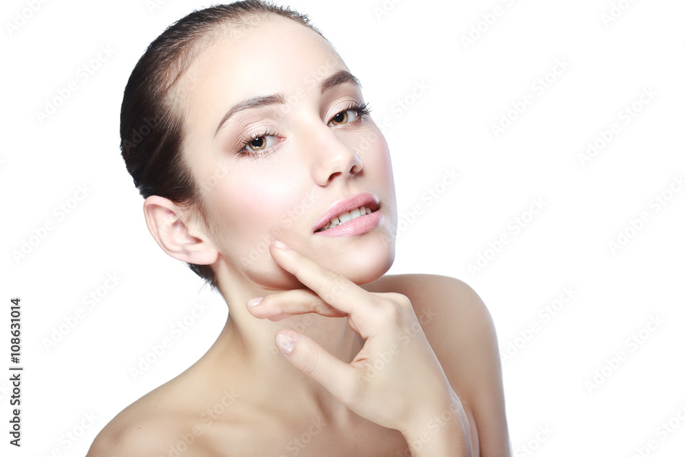 smiling young woman smiling young woman