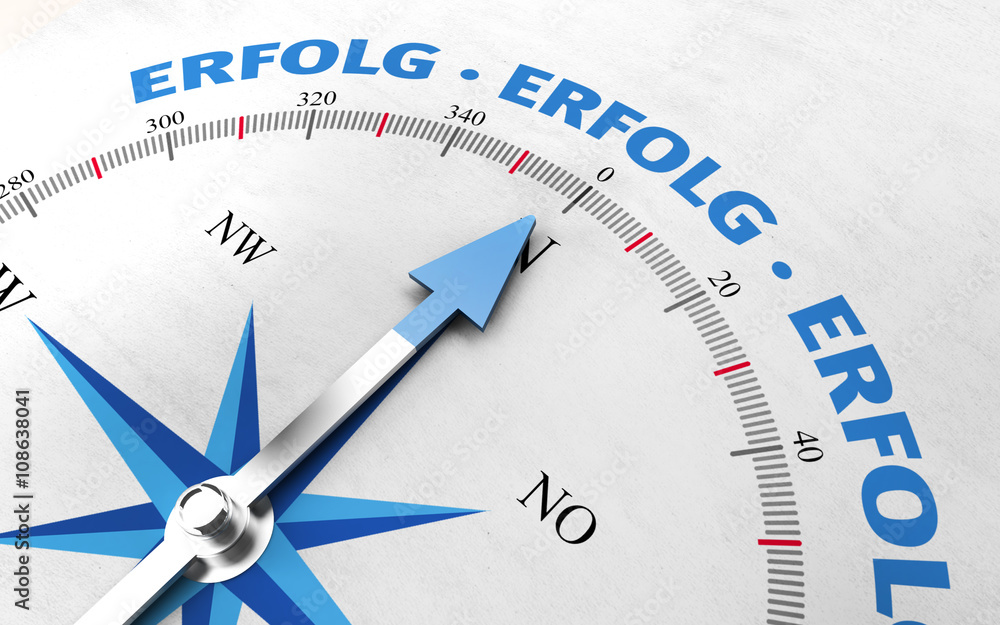Kompass Erfolg Stock-Illustration | Adobe Stock