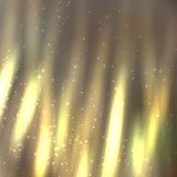 Fire lines with sparkles on blurred background