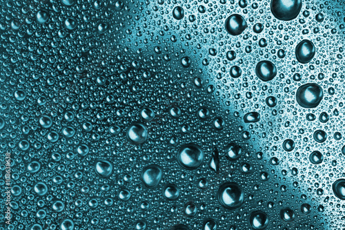 blue water drops texture