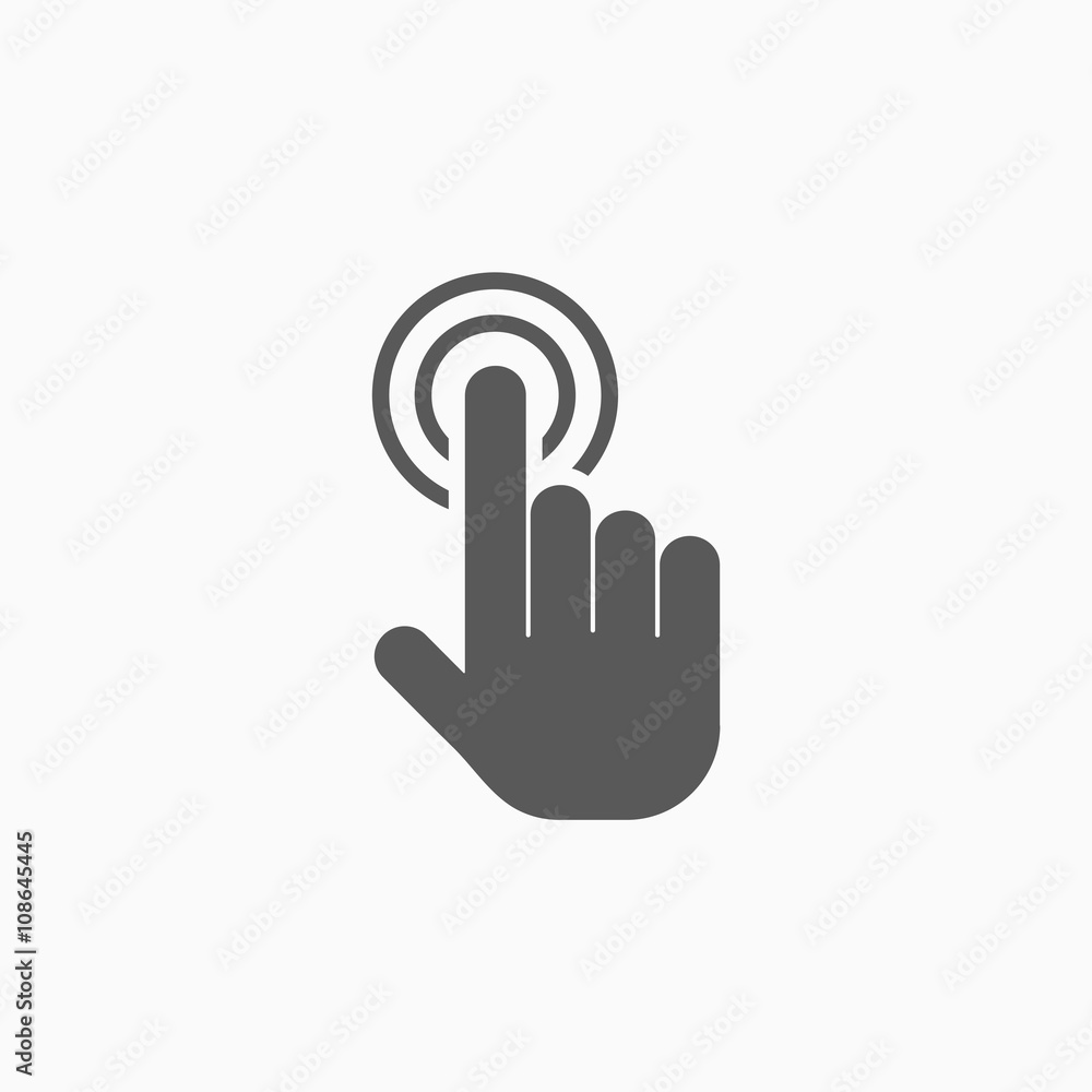 hand click icon hand click icon