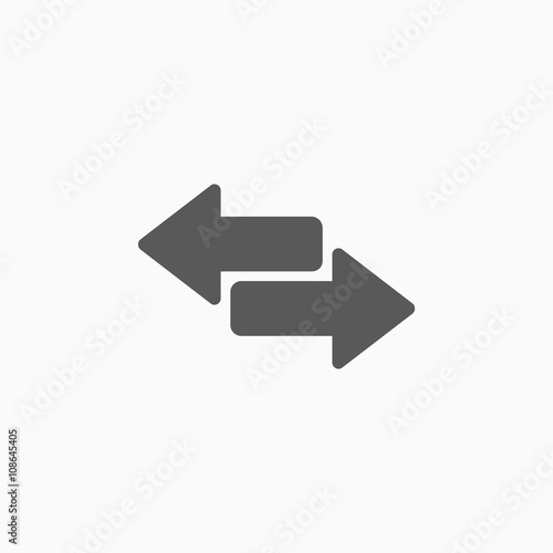 arrow transfer icon