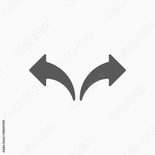 Free Download undo and redo arrow icon - GFXLoad