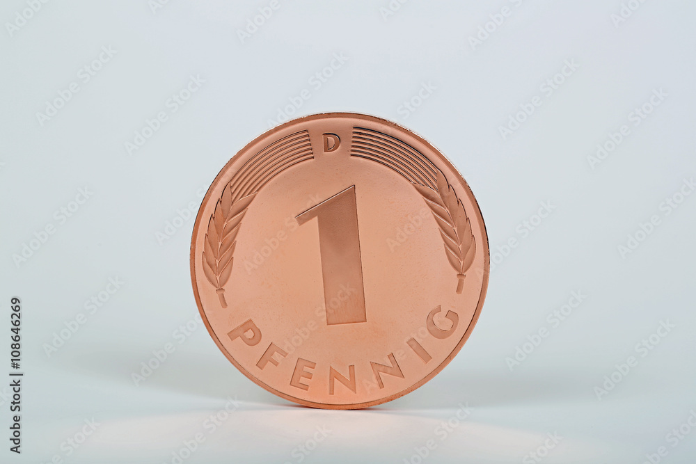 Ein Pfennig StockFoto Adobe Stock