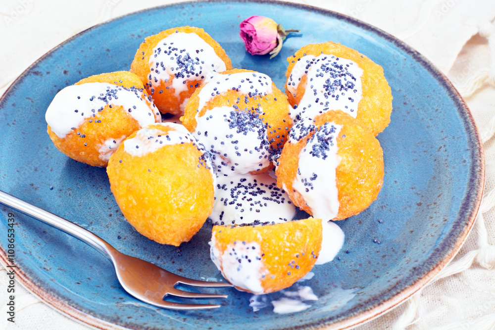 Sweet Cheese Balls Donuts Sweet Cheese Balls Donuts