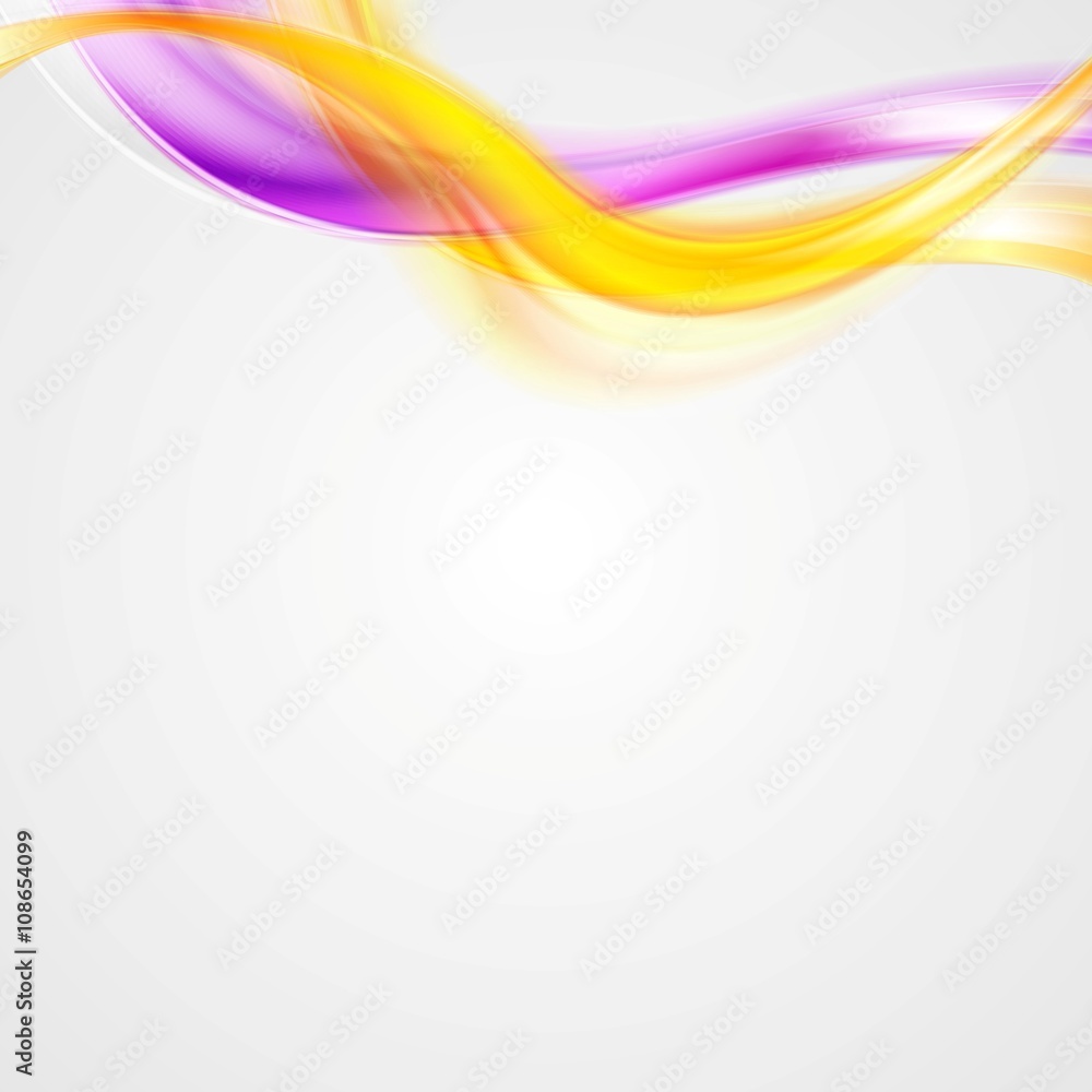 Abstract glowing colorful waves design Abstract glowing colorful waves design