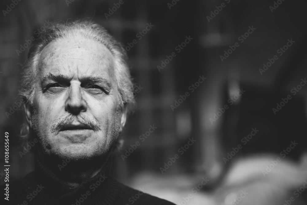 Portrait of an older man Portrait of an older man