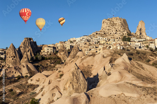 Hot Balloons over Uchisar