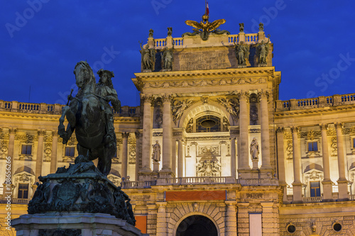 Photography Neue Burg in Vienna in Austria