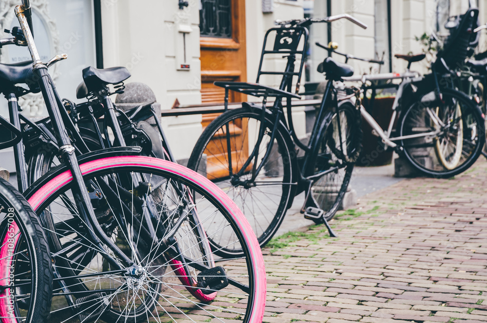 Amsterdam vintage bikes
