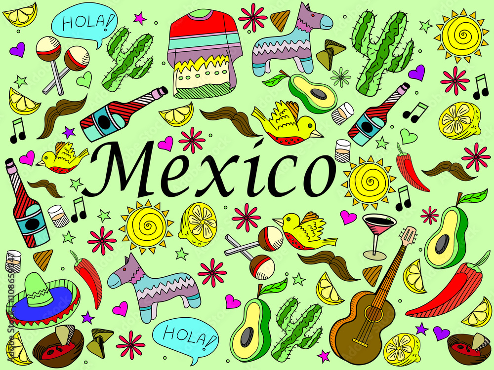 Mexico vector illustration