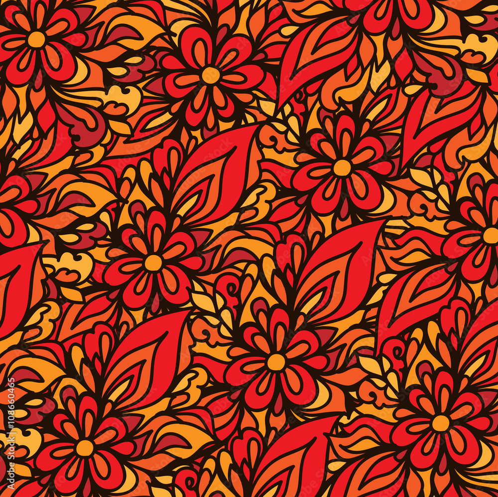 Abstract vector eps10 hand-drawn waves pattern, wavy floral background. Colorful hand-drawn pattern consists of doodles. Vector illustration. Abstract vector eps10 hand-drawn waves pattern, wavy floral background. Colorful hand-drawn pattern consists of doodles. Vector illustration.