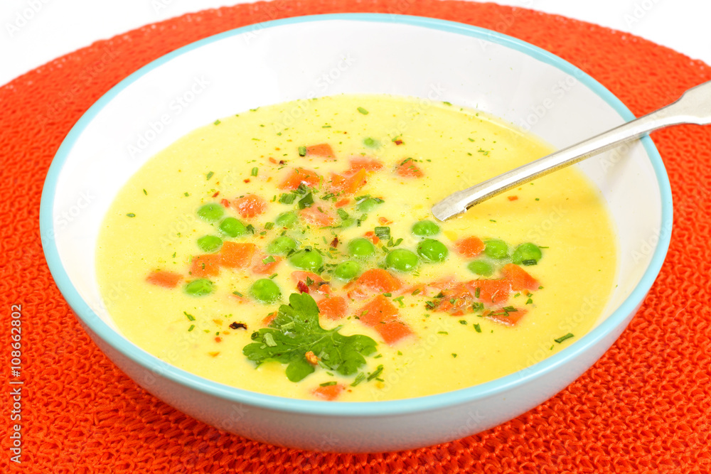 Potato Pumpkin Cream Soup Diet Food Potato Pumpkin Cream Soup Diet Food