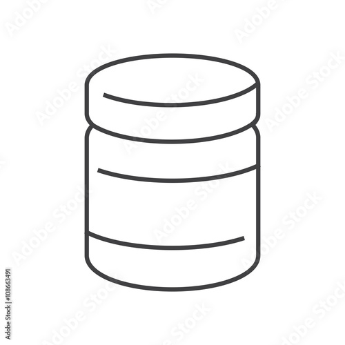 line icons Medical Pharmacist, balm icon