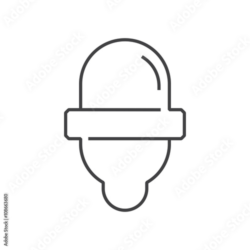 line icons Pharmacist, Medicine drops icon design