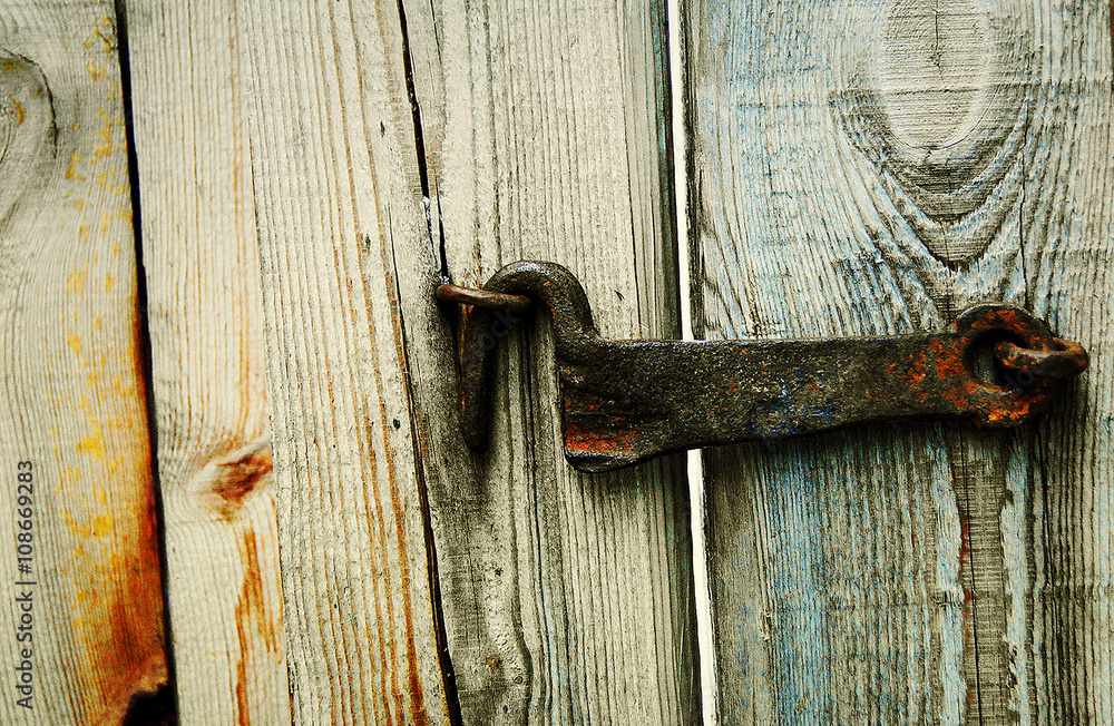 Forged hook. Forged hook.