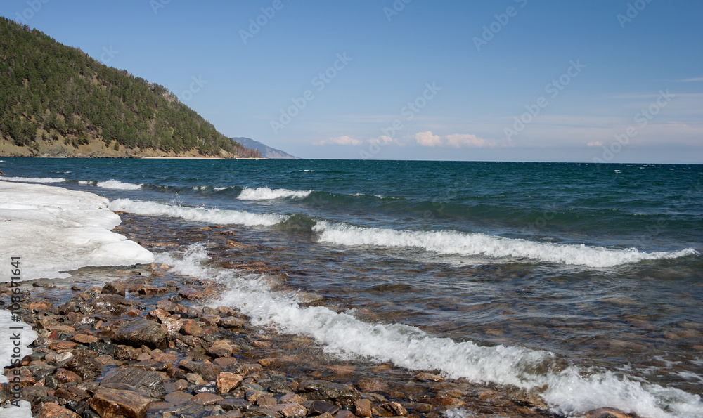 Spring in the south of Lake Baikal