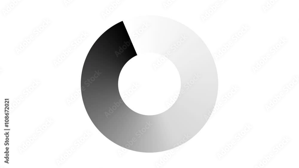 Progress loading ring UI indicator. Loading Circle. Download progress ...