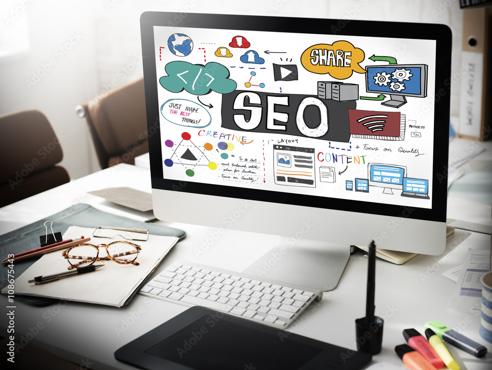 SEO Search Engine Optimization Internet Digital Concept SEO Search Engine Optimization Internet Digital Concept