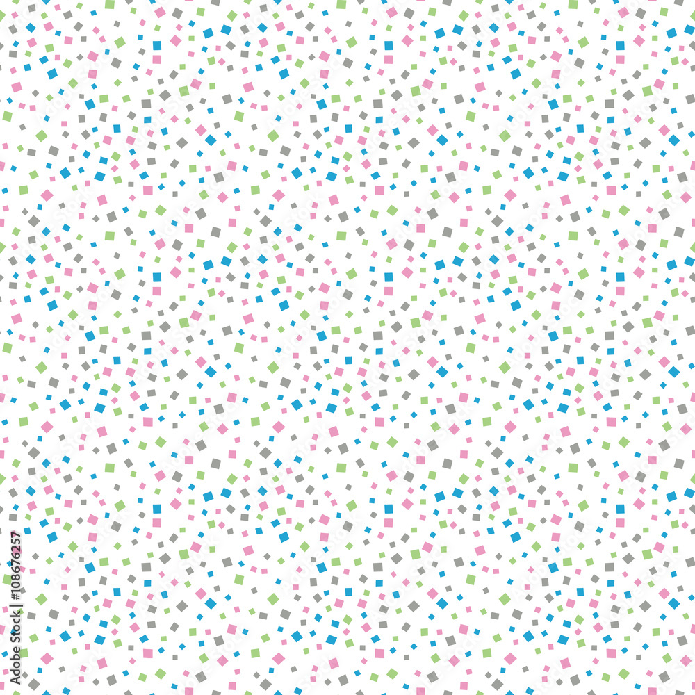 Seamless pattern random square. ランダム四角パターン
