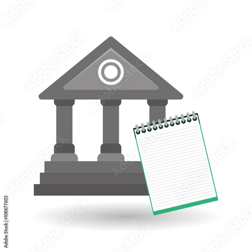 Flat illustration of Back to School design 