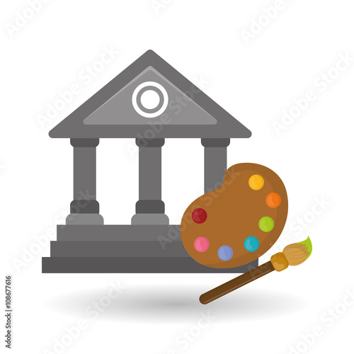 Flat illustration of Back to School design 