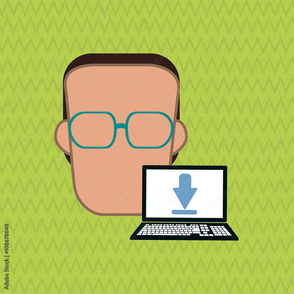 icon of business people, vector design icon of business people, vector design