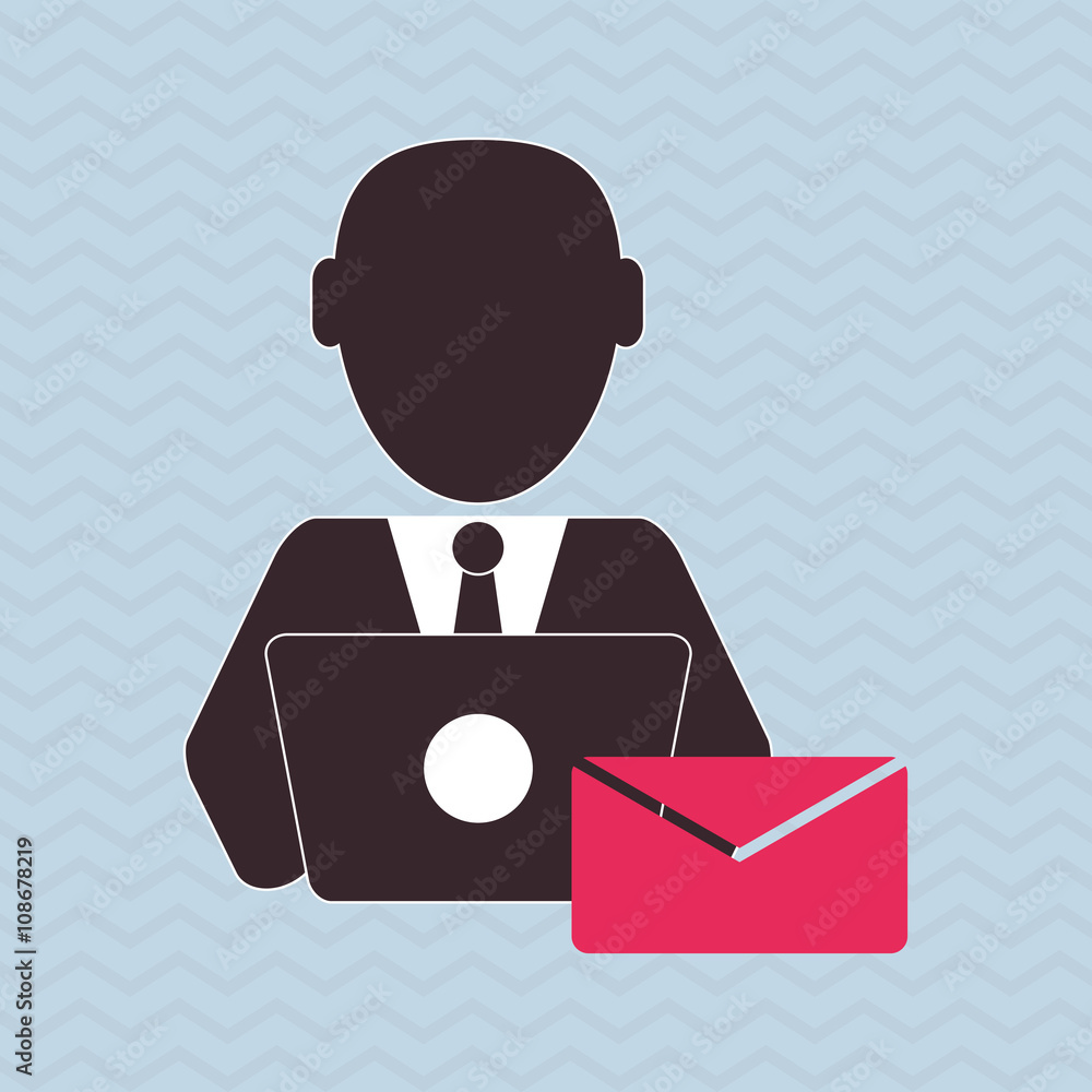icon of business people, vector design icon of business people, vector design