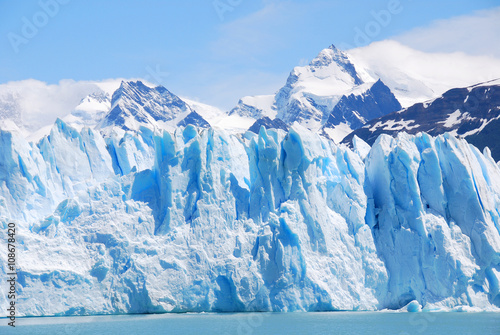 The Perito Moreno Glacier is a glacier located in the Los Glaciares National Park in the Santa Cruz province, Argentina. It is one of the most important tourist attractions in the Argentine Patagonia 