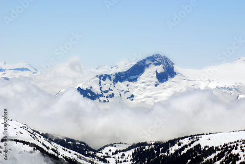 Whistler mountain Brithis Columbia Canada  photo