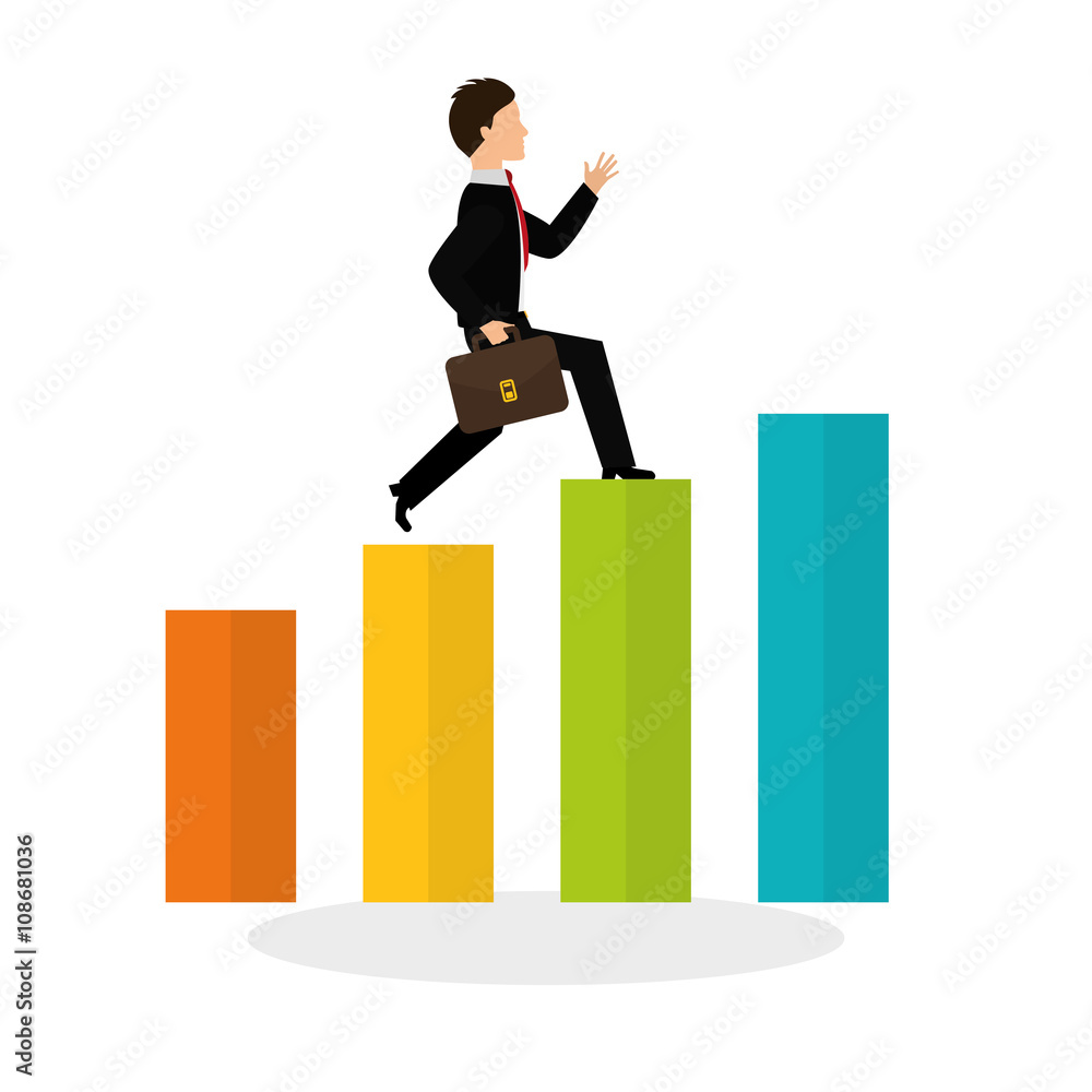 Flat illustration of profit design , editable vector Flat illustration of profit design , editable vector