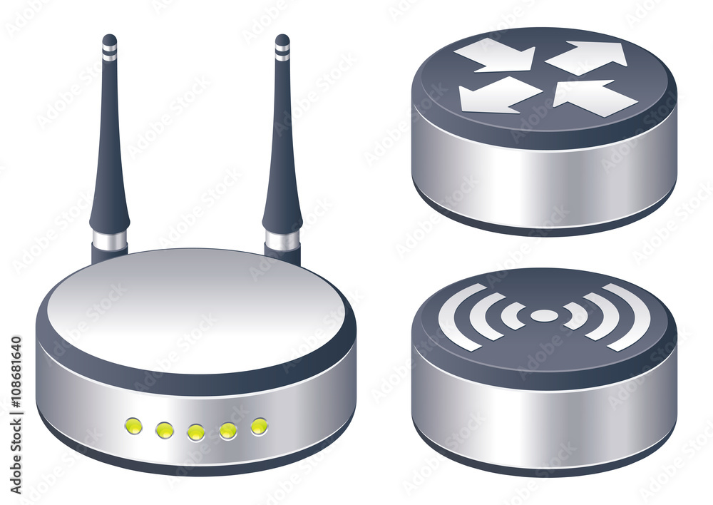 ルーターのアイコン Stock Vector Adobe Stock