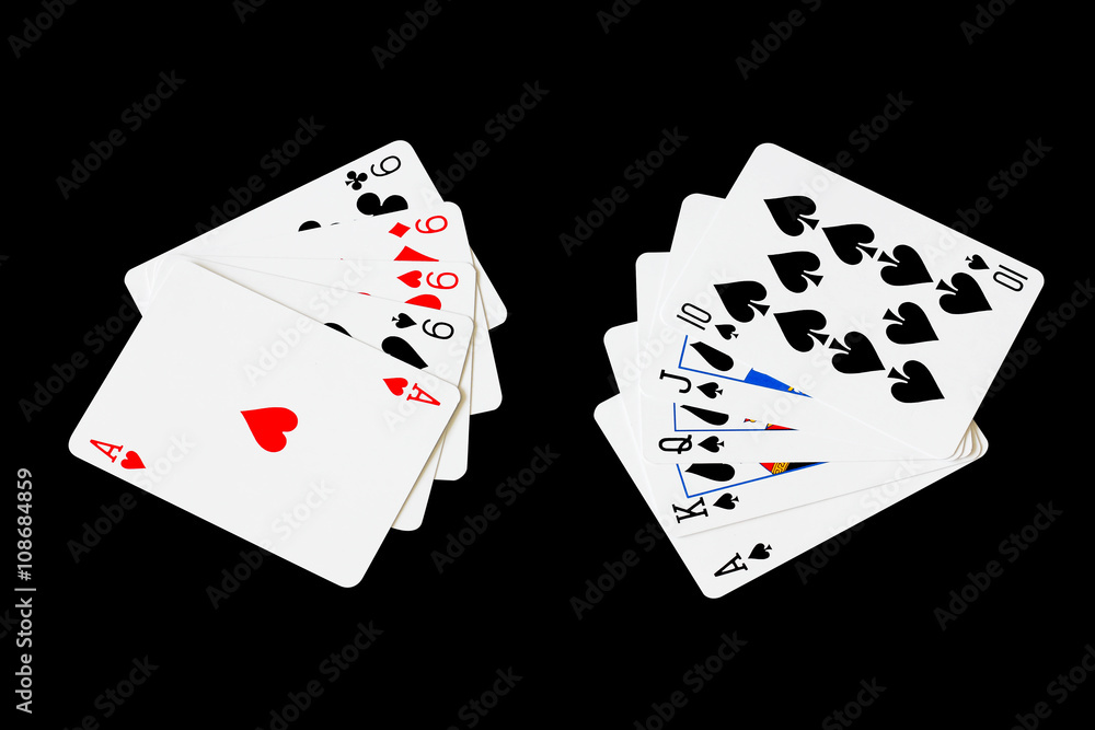 Obraz premium Nine Four vs Royal Flush