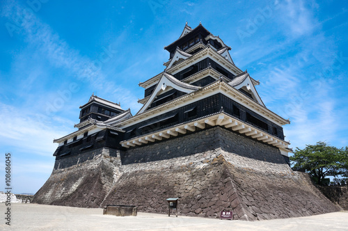 Kumamoto Castle in Japan photo
